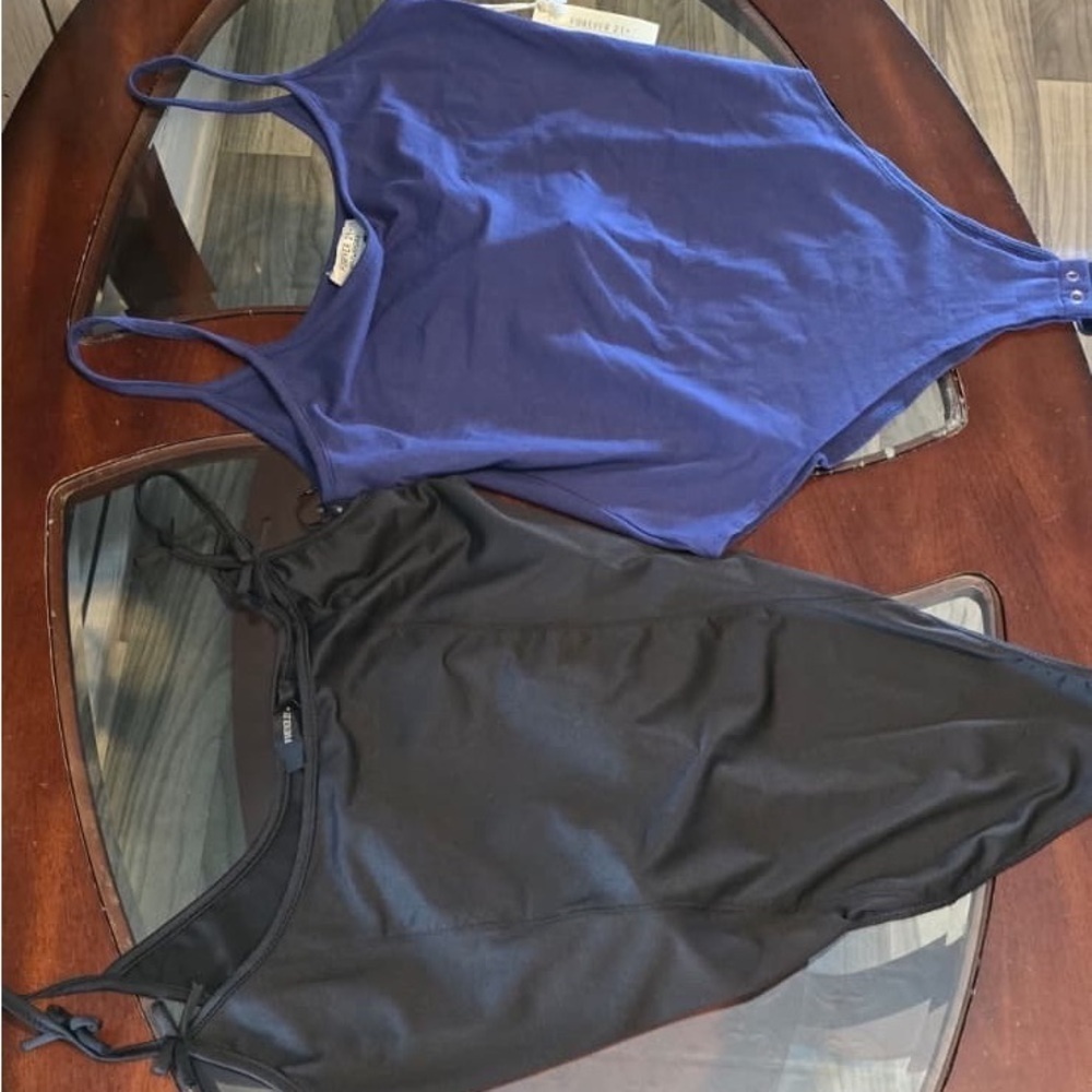 Forever 21 Black Bodysuit - Picture 6 of 16